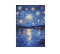 ZRWLUCKY Bandiera da giardino di benvenuto con cielo stellato di mezzanotte e cielo stellato lucido 28 x 40 pollici, bandiere da giardino su due lati per cortile, casa, prato, veranda, giorno