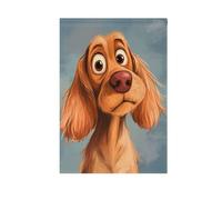 ZRWLUCKY Bandiera da giardino divertente di benvenuto con cani Cocker Spaniel 28 x 40 pollici bandiere da giardino su due lati per cortile esterno, casa, prato, veranda, vacanze, bandiere