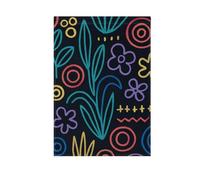 ZRWLUCKY Bandiera da giardino floreale astratta colorata 71 x 101 cm bandiere da giardino di benvenuto su entrambi i lati per esterni cortile casa piccole vacanze stagionali prato patio bandiere