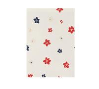 ZRWLUCKY Bandiera da giardino semplice con fiori rossi e neri, 30,5 x 45,7 cm, bandiere di benvenuto da giardino per esterni, cortile, casa, piccole vacanze stagionali, prato, patio, bandiere