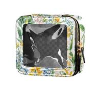 ZRWLUCKY Finland Lily Of Valley Beauty Flowers_64027_3 - Astuccio da viaggio trasparente con fiori di mughetto finlandesi, _64027_3, Fiori di Mughetto finlandese, _64027_3