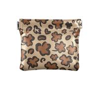 ZRWLUCKY Giorno di San Patrizio Leopard Jaguar Brown Donna PU Pelle Portamonete Comoda Tasca Borsa Trucco per Donne Ragazze, Giorno di San Patrizio Leopard Jaguar Marrone, 4.33"(L) x 3.74"(W) x