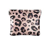 ZRWLUCKY Portafoglio portamonete da donna in pelle con leopardo delle nevi nero, grigio, beige, comodo mini portafoglio per le donne, Snow Leopard Nero Grigio Beige, 4.33"(L) x 3.74"(W) x 0.39"(H),