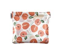 ZRWLUCKY Portamonete da donna in pelle con albicocche e frutti estivi, comodo portamonete, organizer per carte, per donne, ragazzi e ragazze, Pesche Albicocche Frutti Estivi, 4.33"(L) x 3.74"(W) x