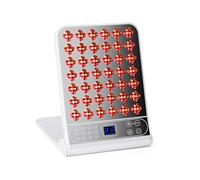 Zrwuldu Lampada a Infrarossi Lampadine Luce Rossa 210 LEDs Panel Luz Roja con 12 Modalità, Timer e 4 Lunghezze d'onda per Viso, Corpo, Telaio In Alluminio(Lampada Non Produce Calore)