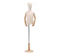 ZRY Manichino Sartoriale per Bambini, Regolabile, per Negozio di Abbigliamento per Bambine, Base in Legno, 4 Stili (Color: C, Size: 2 Anni)
