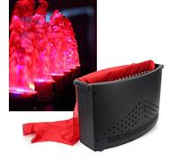 ZRZJBX 36LED Falso Fuoco Fiamme Effetto Luce, Lampada da Tavolo Fiamma Tremolante Artificiale Decorazioni per Feste di Natale Forniture per Feste per Bar, Palcoscenico, Casa,Black-1.5m