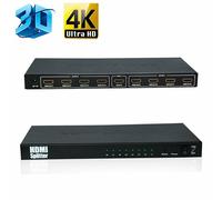 Zs- 4K2K HDMI V1.4 FULL HD TV 3D 8-Way 1x8 Splitter Digital Distribution Spli