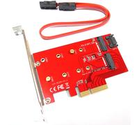 Zs- Adattatore Convertitore da NGFF M.2 B + M Key SSD 2230 2242 2260 2280 a PCI