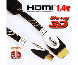 Zs- Cavo HDMI 3D Ethernet VERSIONE 1.4 19+1 PIN da 10mt SPEDIZIONE CORRIERE ES