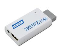 Zs- CONVERTITORE Adattatore HDMI PER NINTENDO Wii 1080p Full HD AUDIO 3.5mm