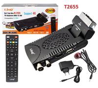 Zs- DECODER MINI DIGITALE TERRESTRE DVB T2/T3 SCART USB HDMI HD CON TELECOMAN