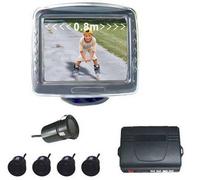 Zs- Kit retromarcia monitor 3.5 e sensori di parcheggio con telecamera CON LCD