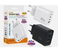 Zs/LINQ CARICATORE RAPIDO DOPPIO PD QC 3.0 40W TAC40W