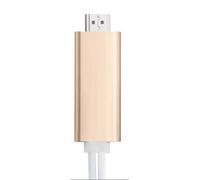 Zs- Micro USB+8pin a HDMI HDTV AV Cavo Adattatore Per iPhone 6 6S IOS Android 1
