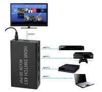 Zs- SWITCH convertitore 4 in 1 HDMI 1.4b 4K2K 3D con funzione PIP