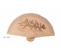 Zs- VENTAGLIO 8 CAVALLI ARREDAMENTO DA PARETE IN LEGNO PRODOTTO ARTIGIANALE N