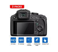 (ZS200 ZS220) 2 pezzi Pellicola protettiva in vetro temperato per schermo Panasonic Lumix LX100 II G7 FZ300 FZ82