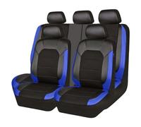 ZSALTT 9 Pezzi Coprisedile per Auto Coprisedile, per Suzuki Vitara 2020-2024 Traspirante Impermeabile Pelle PU Set Completo di Accessori Interni,D/Blue