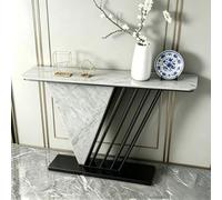 ZSCNYHMT Consolle, Tavolo Da Ingresso Moderno Con Montaggio Facile | Struttura spessa e stabile, ampio piano d’appoggio, cassetto contenitore, per ingresso e soggiorno(B3,140cm/55.1in)