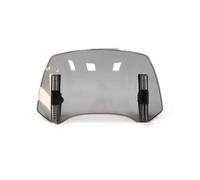ZSEDWRU Parabrezza per Moto Compatibile con Kymco per Agility 125 per Downtown 2017 Estensione Parabrezza per Moto, Spoiler Regolabile, Deflettore per Parabrezza A Morsetto(Gray,200mm)