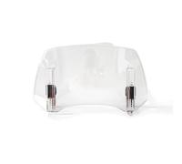 ZSEDWRU Parabrezza per Moto Compatibile con Kymco per Agility 125 per Downtown 2017 Estensione Parabrezza per Moto, Spoiler Regolabile, Deflettore per Parabrezza A Morsetto(Transparent,200mm)