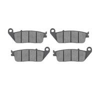ZSEDWRU Pastiglie Freno per Moto Compatibile con NTV600 1988-1992 per NTV650 1988-1997 Ricambi per Moto Pastiglie Freno Anteriori E Posteriori Moto Ricambi Accessori(2 Pairs Front)