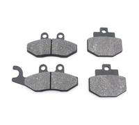 ZSEDWRU Pastiglie Freno per Moto Compatibile con Piaggio per Vespa per Gts300 Set Pastiglie Freno per Moto Pastiglie Freno in Rame Sinterizzato Accessori per Moto Modifica