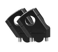 ZSEDWRU Riser per Manubrio Moto Compatibile con Benelli TRK502 per TRK520X 2020 2021 Manubrio Universale per Moto con Rialzo Comfort Parti di Modifica(28mm Black)
