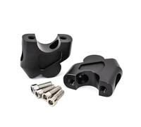 ZSEDWRU Riser per Manubrio Moto Compatibile con CB500X per CB500F 2019 2020 Accessori per Motociclette Riser Manubrio Morsetto di Trascinamento Adattatore di Estensione Modifica Motociclette(Black)