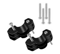 ZSEDWRU Riser per Manubrio Moto Compatibile con R1300GS Adattatore per Morsetto di Rialzo Manubrio per Moto Sollevatore Comfort per Moto Accessori Modifica E Sostituzione(Black)