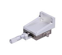 ZSG80 Linear Ball Guide Sliding Table | 80x80mm Manual Trimming Platform | Fine - Tune Displacement for Optical Experiments/Production Machinery | 3μm Accuracy, 49N Load