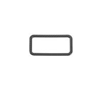 ZSGHJA Accessori Auto per Jeep per Renegade 2016 2017 2018 2019 2020 2021 2022 2023 Copertura Decorativa per Accendisigari per Auto, Accessori Interni(Carbon Fiber Grain)