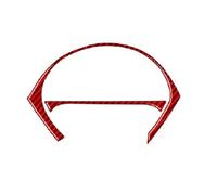 ZSGHJA Adesivi Interni per BMW Z4 E89 2009-2016 Cruscotto Tachimetro Copertura Strisce Decorative Accessori Interni Decorazione Auto Interni(Rosso)