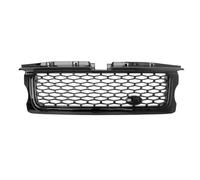 ZSGHJA Auto Griglie Anteriori per Land per Range per Sport per Rover L320/L 320 2005-2009 Auto Paraurti Anteriore Griglia Pannello Centrale Esterno Superiore GRIGLIA Presa Aria(Nero)