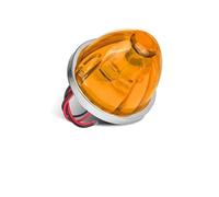 ZSGHJA Indicatore Laterale Grande Anguria LED Luce Di Segnalazione Laterale Per Auto Camion Rimorchio Roulotte Autobus Furgone 12V 24V Spia Indicatori Direzione(1pc Amber)