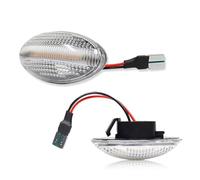 ZSGHJA Indicatore Laterale Per MINI Per Cooper Per R50 R52 Per R53 2002 2003 2004 2005 2006 2 Pezzi Indicatori Di Direzione Anteriori Laterali A LED Spia Indicatori Direzione(Clear)