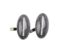 ZSGHJA Indicatore Laterale Per Suzuki Per SX4 EY/GY Per S-Cross GL Per Vitara Luce Di Posizione Laterale Dinamica A LED Con Effetto Acqua Fluente Spia Indicatori Direzione(Crystal)