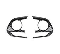 ZSGHJA Interni Auto 2PCS Auto Volante Pulsante del Pannello di Copertura Trim Adesivo per Toyota per RAV4 per Corolla E210 2019-2022 RAV 4 XA50 Accessori Car Trim Strip(Fibra di Carbonio)