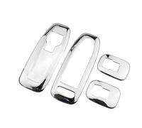 ZSGHJA Interni Auto per Peugeot 2008-2019 Pannello Sollevatore per Finestrini in Vetro per Auto Refitting Accessori per Adesivi per Finiture di Copertura Car Trim Strip(Argento)