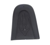 ZSGHJA Pneumatico Ruota Parafango Moto Nero in Pelle Parafango Posteriore Bib Copertura Cuscino per Sportster per XL 883 1200 per XL1200 per XL883 2004-2017 Sedile Singolo