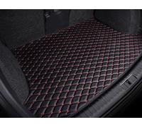 ZSGHJA Tappetini per Bagagliaio Auto per per Macan 2014 2015 2016 2017 2018 2019 2020 Bagagliaio di Un'auto Zerbino Cargo Liner Tappeto di Copertura(Nero e Rosso)