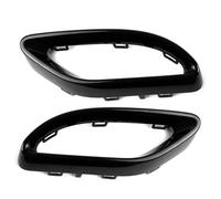 ZSGHJA Tubo Scarico Dell'auto per Mercedes per Benz W177 A W238 E W205 C 2058852221 2058852321 Cornice Decorativa Tubo Scarico Posteriore Sinistro E Destro Punta Scarico(Nero)