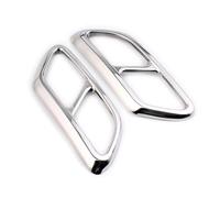 ZSGHJA Tubo Scarico Dell'auto per Volvo S90 V90 S60 2016-2019 2020, Rivestimento del Tubo di Scarico Doppio Posteriore in Acciaio Inossidabile, Cornice per Gola Posteriore. Punta Scarico