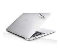 Zshion Adesivo Full Body per MacBook Pro da 16,1 pollici con Touch Bar (modello: A2141), cover superiore e inferiore in vinile per MacBook Pro 16" (argento)
