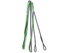 ZSHJG Corda per Archi di Tiro con Arco 16 Corde in Dyneema per Arco Lungo Ricurvo da 66-70 Pollici (verde3, 68”/163.8cm)