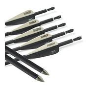 ZSHJG Tiro con L'Arco Frecce in Carbonio 31 Pollici A Caccia Frecce Spine 700 per Arco Ricurvo Composto (12 Pezzi)