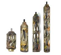 ZSHJG Tiro con L'Arco Stabilizzatore Stabilizzatore di Arco Composto in Alluminio Stabilizer Damper Riduzione della Vibrazione per tiro con L'Arco (Camo, 5 Pollici)