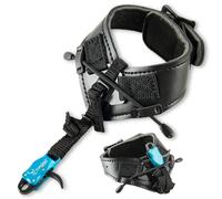 ZSHJGJR Archery Bow Release aid Compound Archery Bow Polso Release Trigger Caliper Infuso Index Detrazione Per Arco Caccia - D Loop Arco Sport Adulti Principianti Per Tiro Con L'Arco Accessori