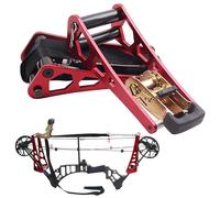 ZSHJGJR Pressa per Arco Compound Compound Bow Press/per debug, Cambio Corde e Cavi, Installazione di Peeps, Regolazione delle camme/Strumento di Manutenzione per Il tiro con L'Arco (Rosso)